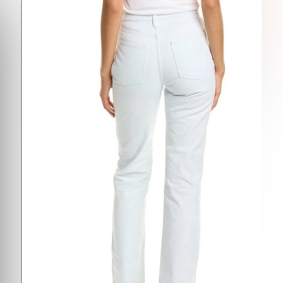 NWT WeWoreWhat High Rise Stretch Denim Kick Flare Jeans in Super Bleached - Picture 3 of 5
